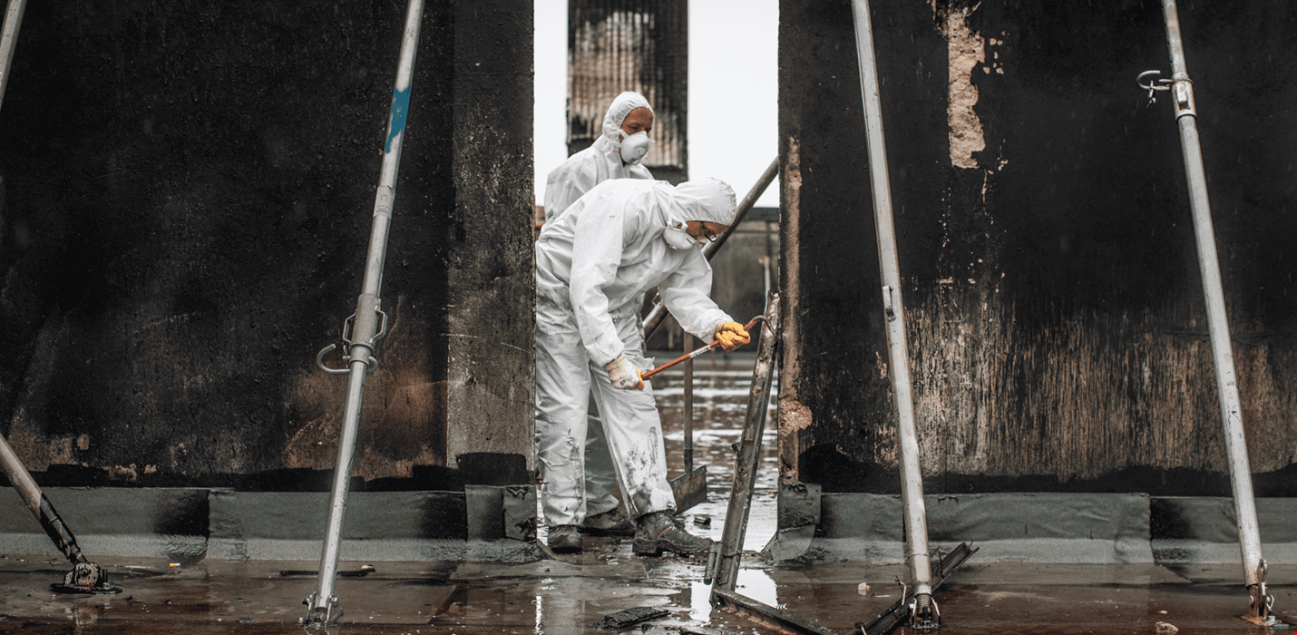 Restauration des dommages causés par un incendie