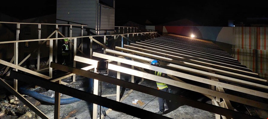 Polygon manages aftermath of apartment building fire in Porvoo, Finland