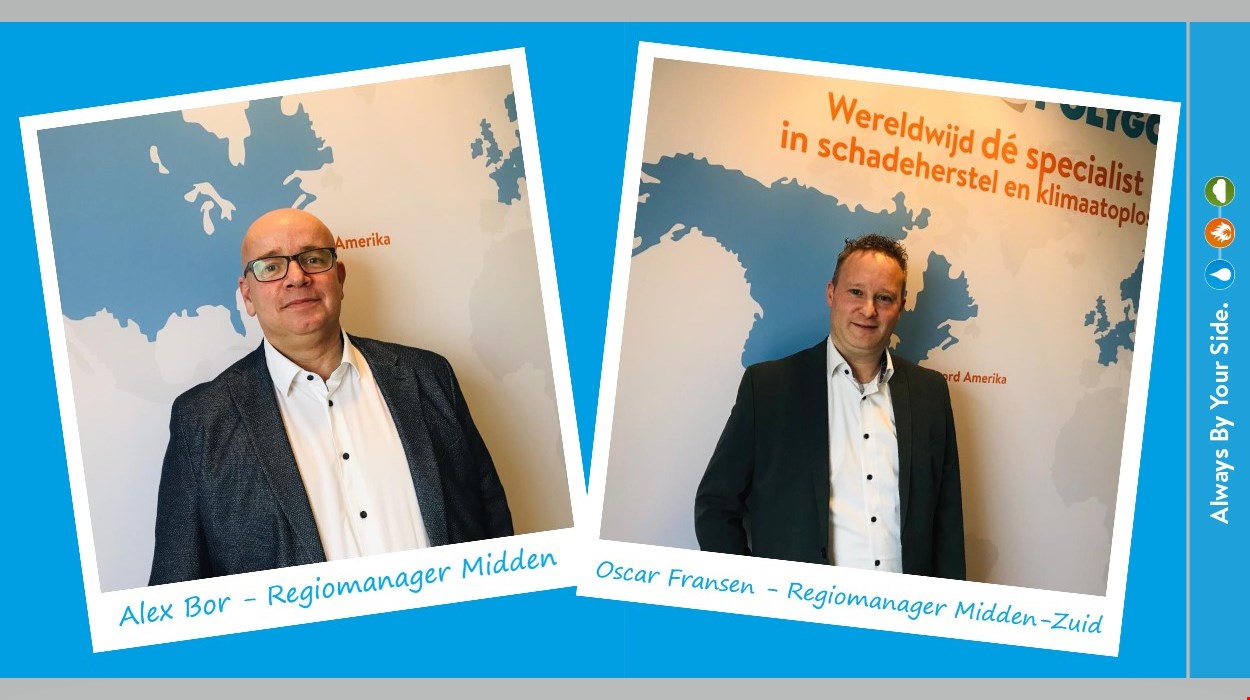 Regiomanagers Alex Bor en Oscar Fransen versterken Polygon Nederland