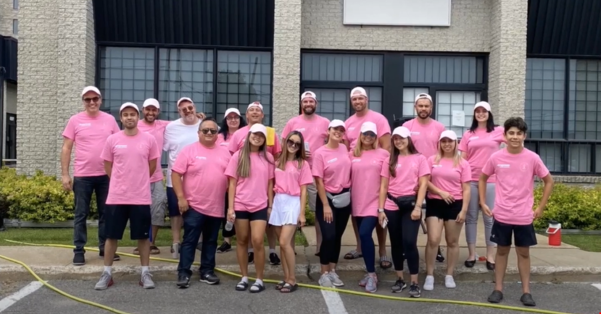 Polygon Canada scrubs up well for the Cancer Society