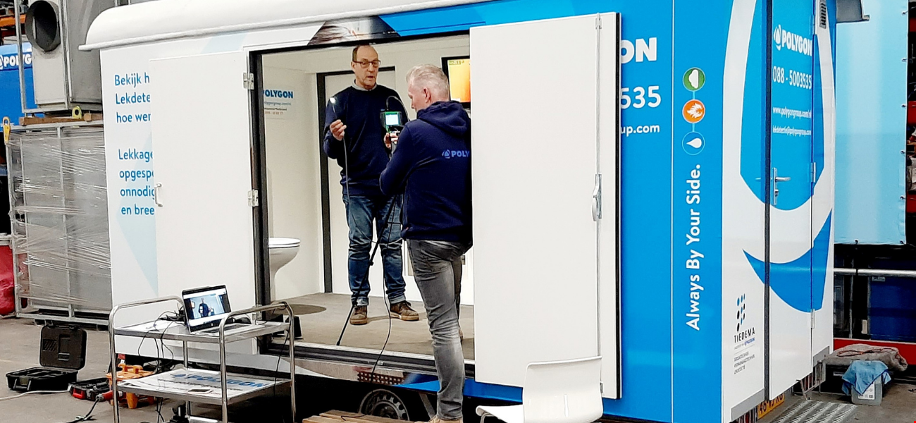 Polygon and a.s.r. organize online learning sessions in Leak detection technology