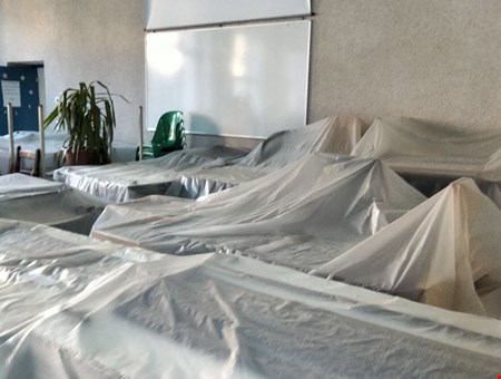 Les équipes de Polygon France de Lyon sont intervenues suite à un incendie