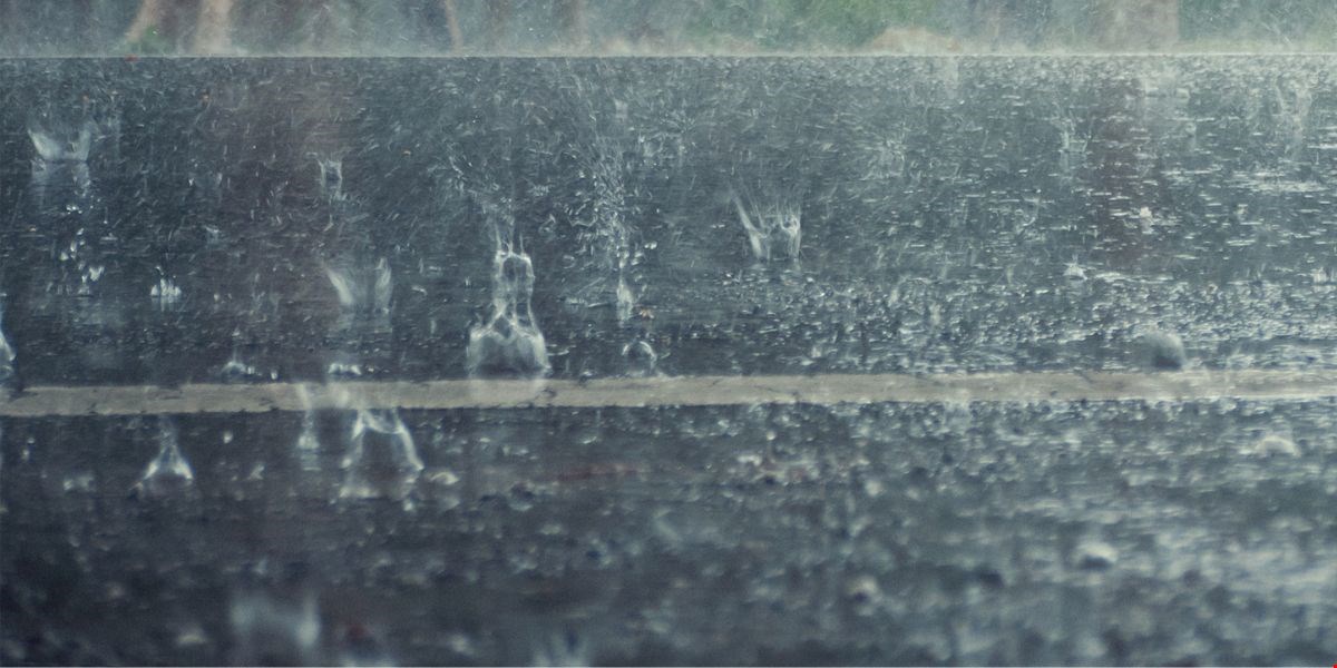 Nubifragio all'Isola D'Elba