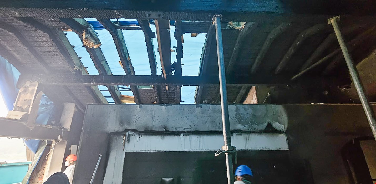 Bonifica danni da incendio in Svizzera: veloce, sicura e conforme alle norme con Polygon