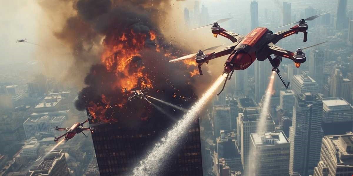 Droni antincendio: il successo cinese e gli usi recenti nel mondo