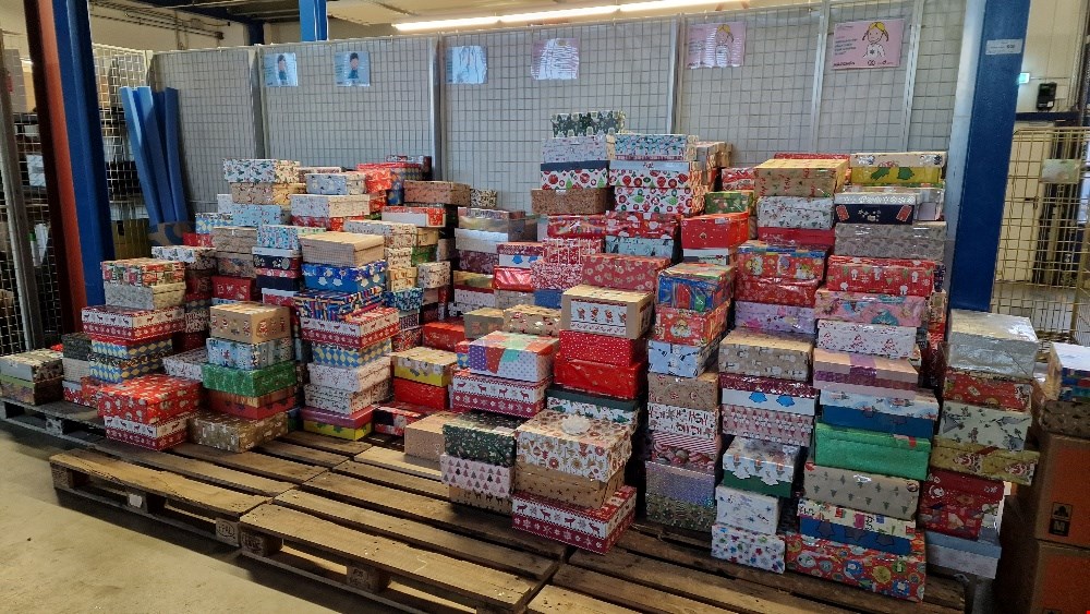 Weihnachtspäckchen-Aktion erfolgreich beendet 