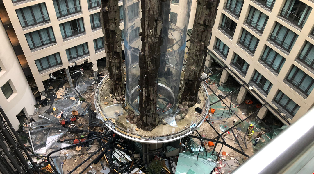 Einsatz in Berlin: Wie wir den größten Aquariumschaden der Welt sanieren