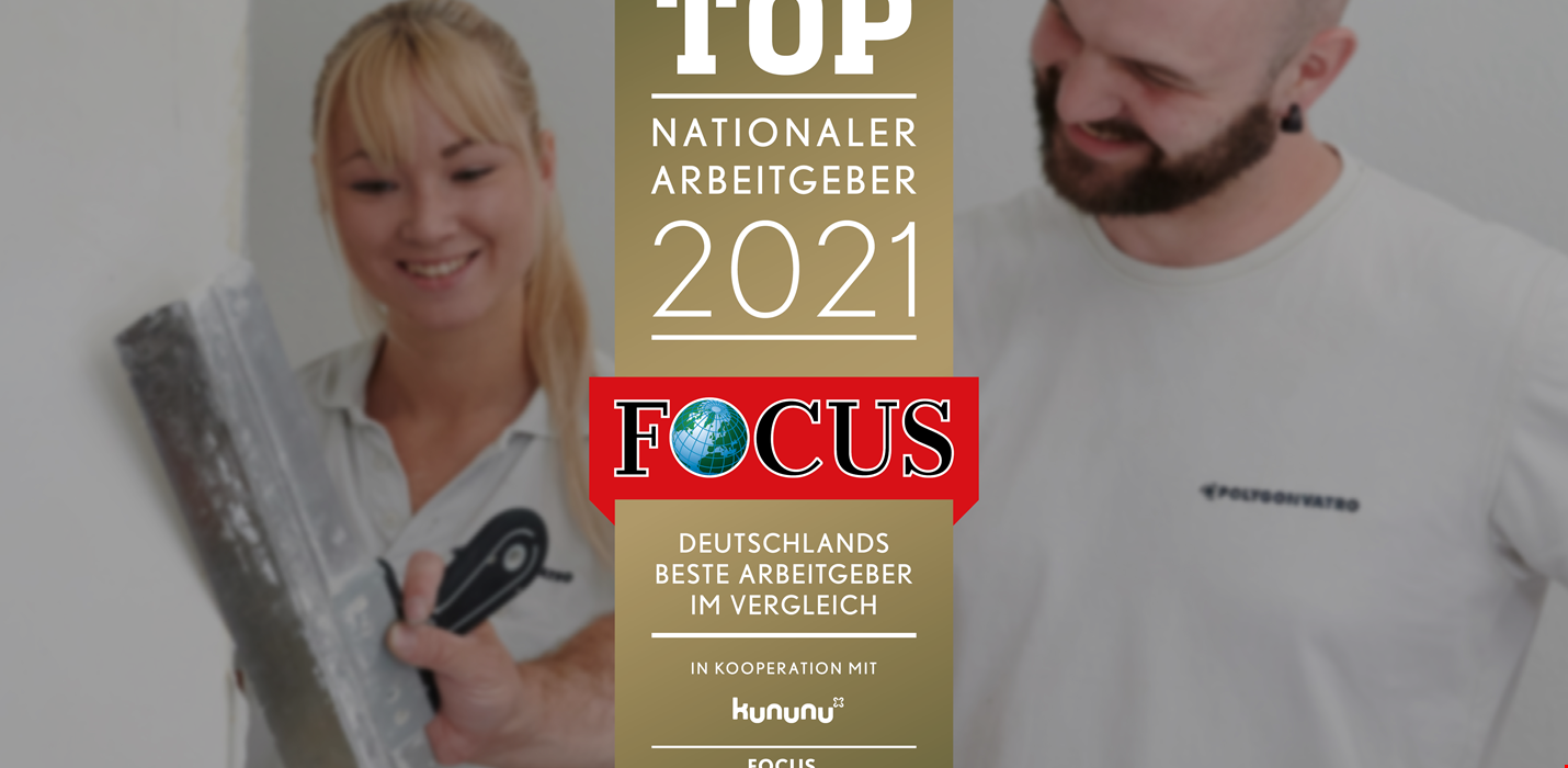 POLYGONVATRO gehört zu den Top nationalen Arbeitgebern 2021