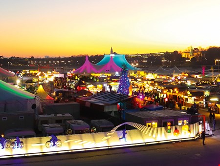 Klimatisierung und Beheizung des Tollwood-Festivals