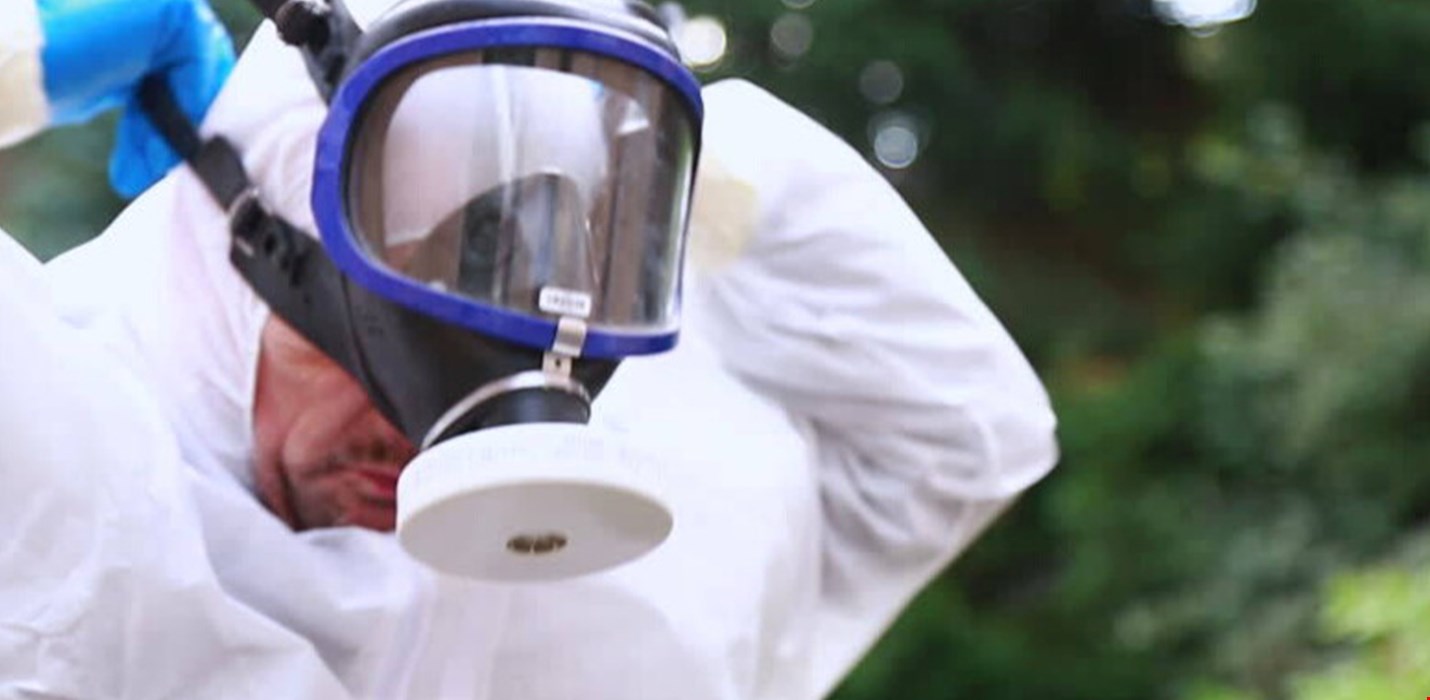 Desinfektion – mit modernsten Verfahren.