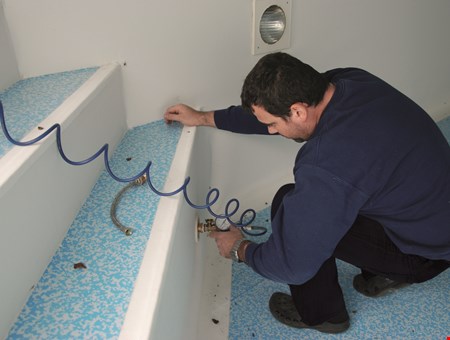 Fast and effective leak detection goes swimmingly well for pool owner.