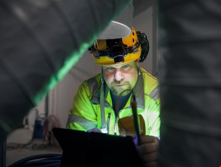 Beibehaltung eines trockenen Bauprozesses