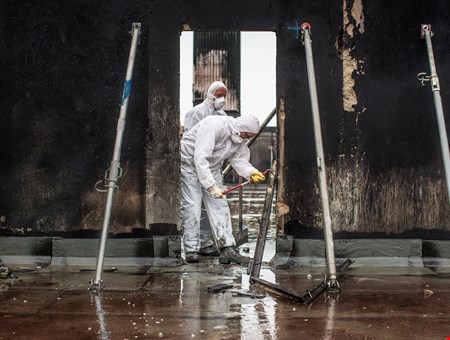 Unterstützung für den Wiederaufbau von Häusern in Norwegen