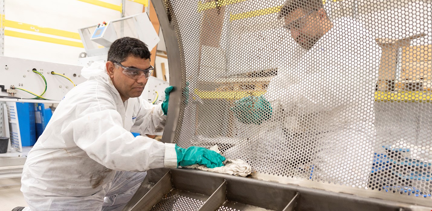 Polygon cleans up at Gardemoen