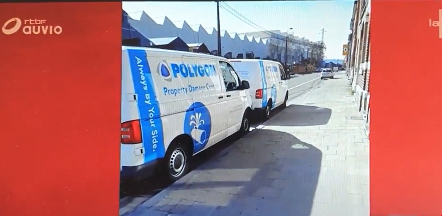 Polygon was acknowledged in the Belgium TV-channel RTBF 