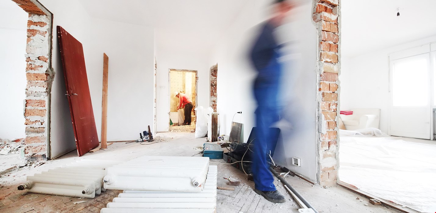 Herbouw na waterschade