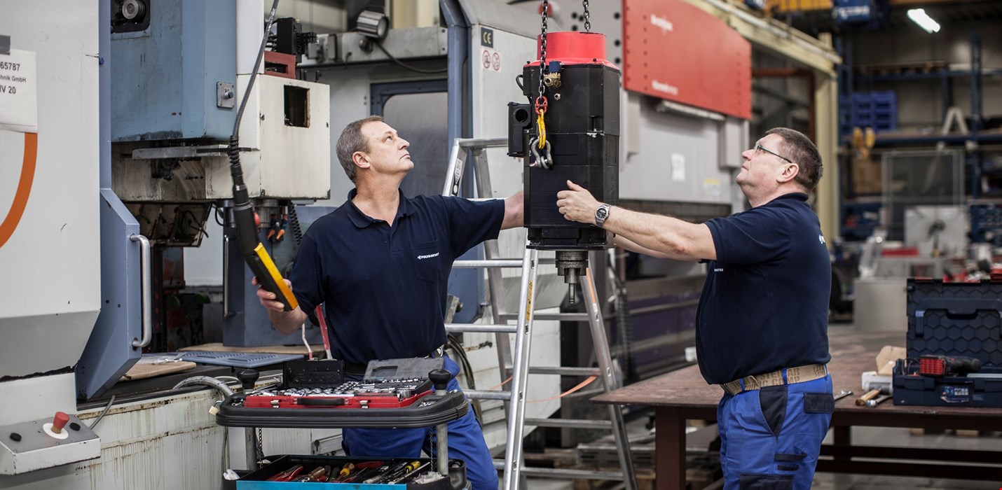 Maschinensanierung nach wasserschaden