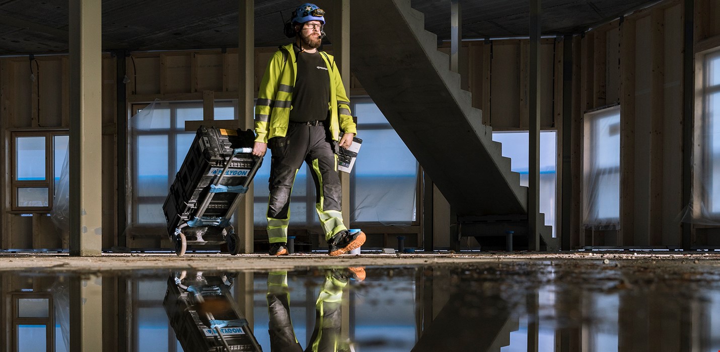 Polygon Finland rescues water damaged apartment building