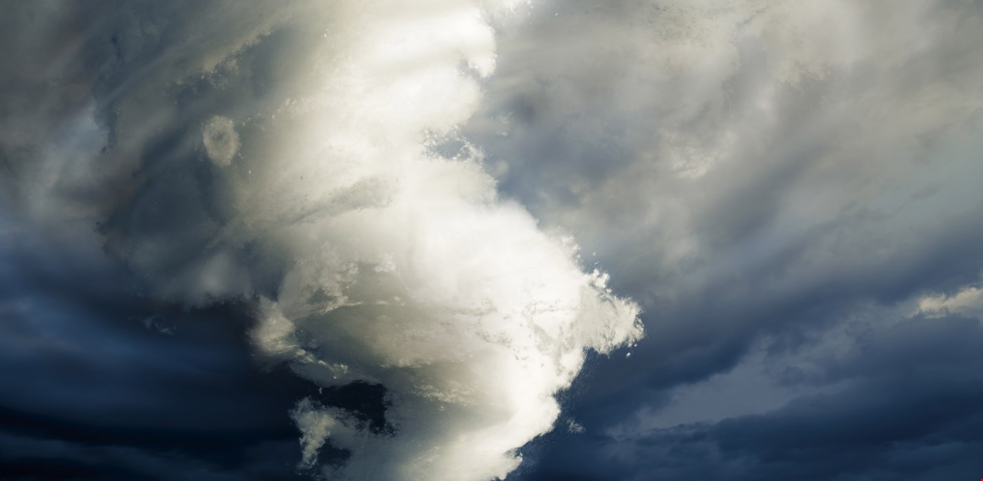One Lone House Stands in a Gilchrist Neighborhood
