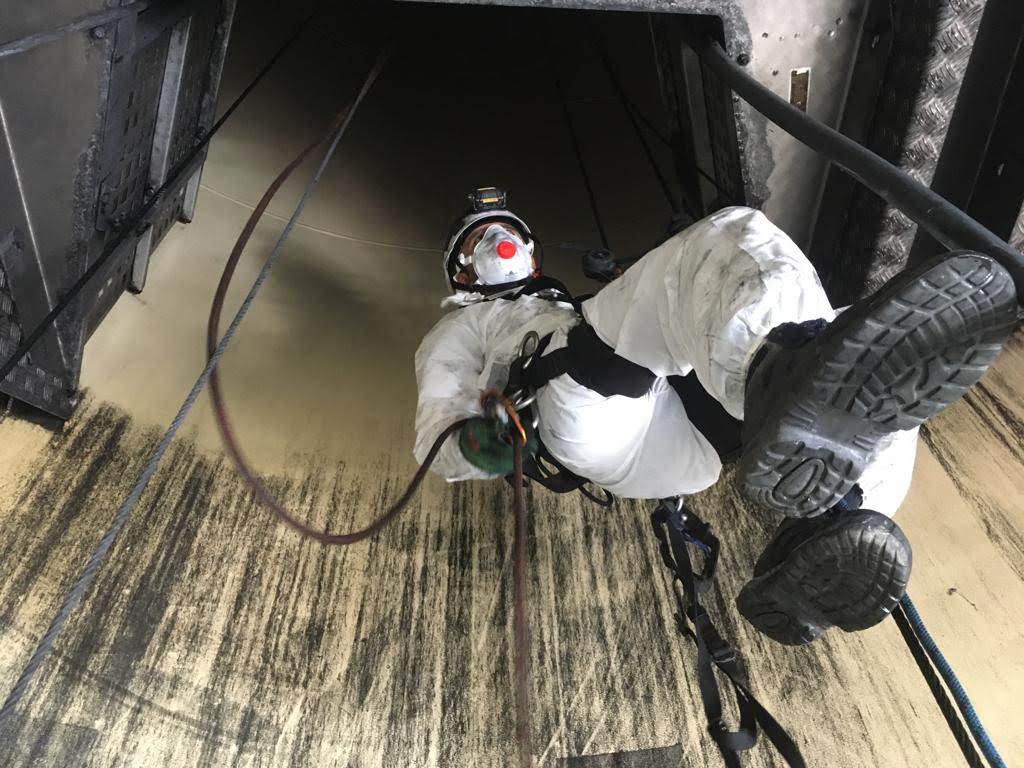 BONIFICA POST INCENDIO TORRE EOLICA