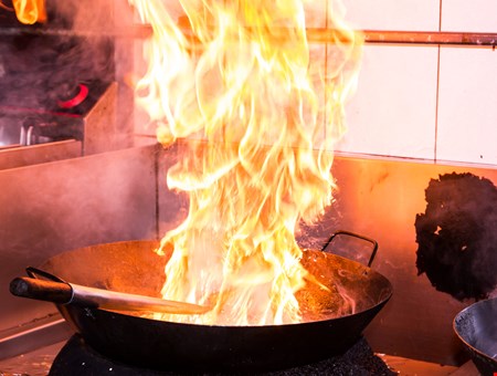 Vlam in de pan