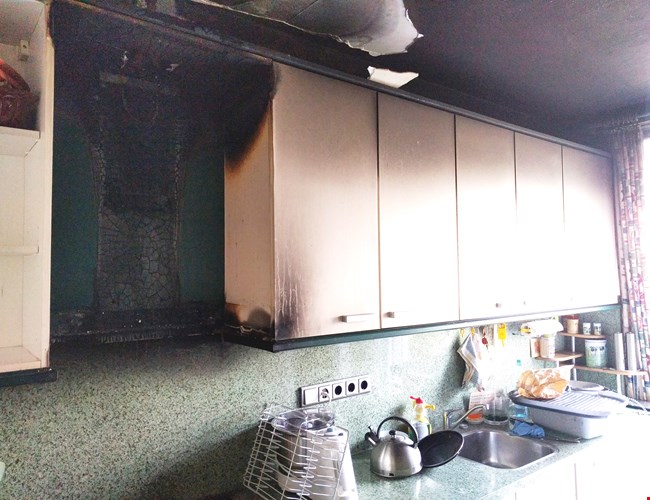 Keukenbrand mw Nellis herstelt door Polygon