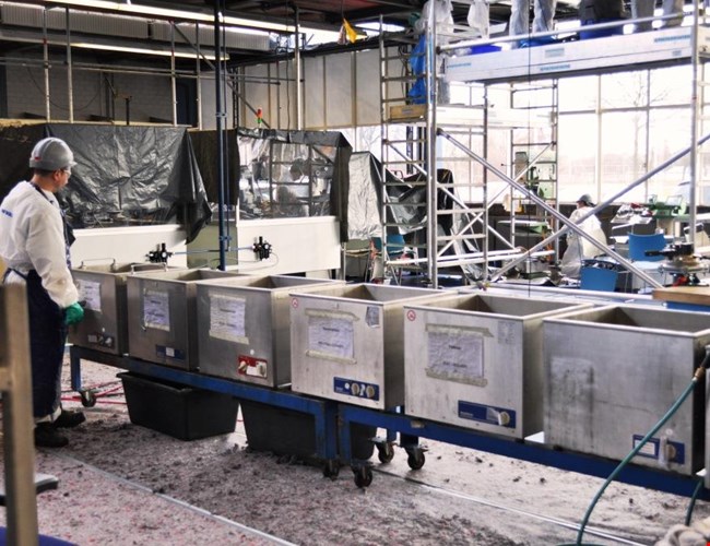 Polygon herstelde de brandschade bij de Tata Steel Academy