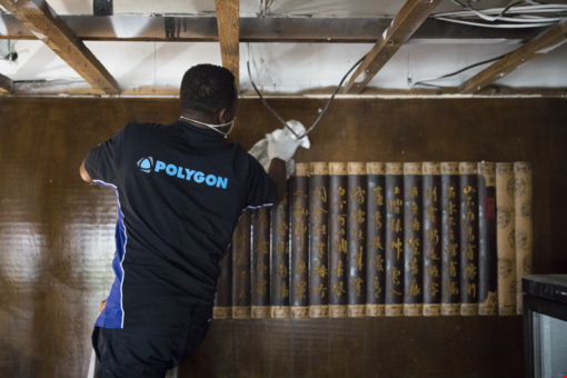 Polygon salvage, eerste hulp na brand