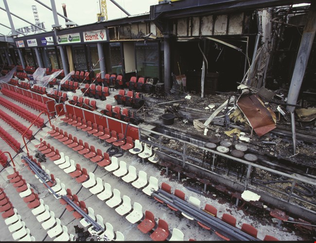 Polygon helpt bij grootschalige calamiteiten zoals brand in een stadion