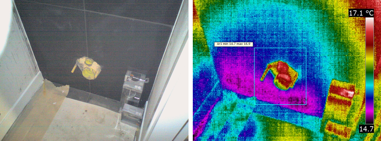 Thermografie tocht spouw Polygon