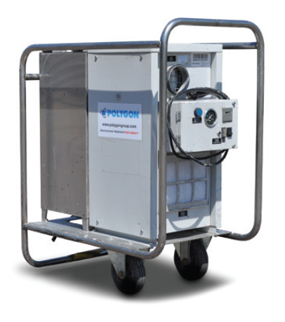 Polygon droogapparatuur