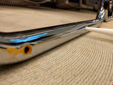 Creatieve droogoplossing voor stoelpoten