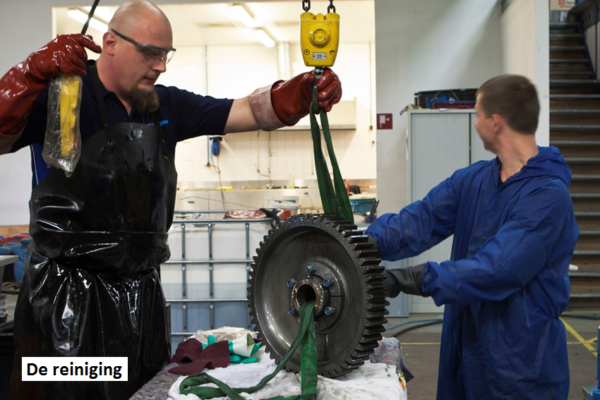 De reiniging De reiniging