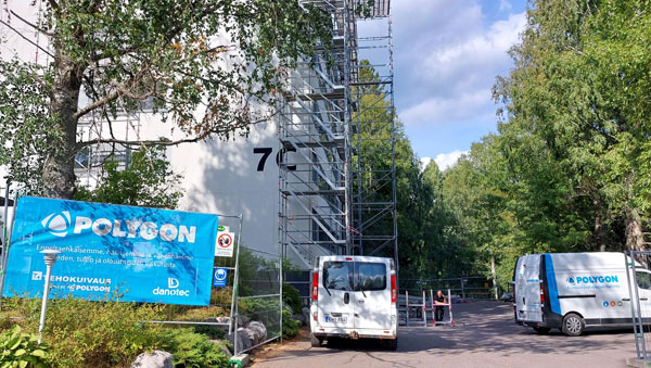 asiakas on tosi tyytyv&auml;inen polygonin toimintaan