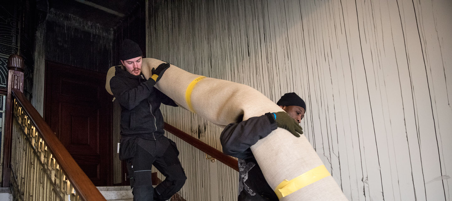 irtaimiston pelastaminen palokohteesta puhdistaminen polygon