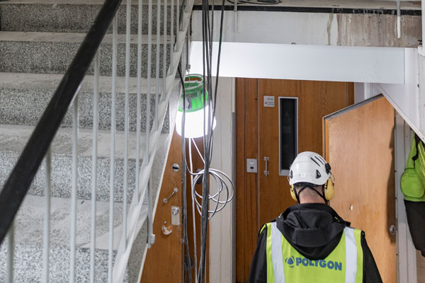 palovahinko huoneistossa huoneistopalo