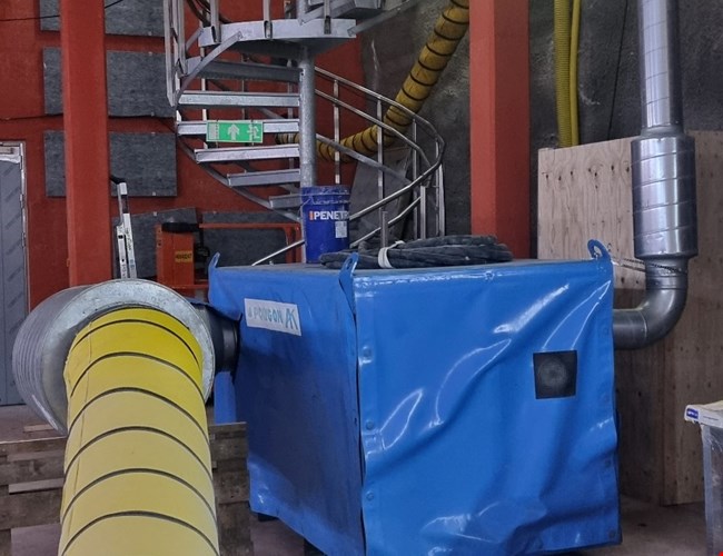 Polygon klimathåller bergstunnlar