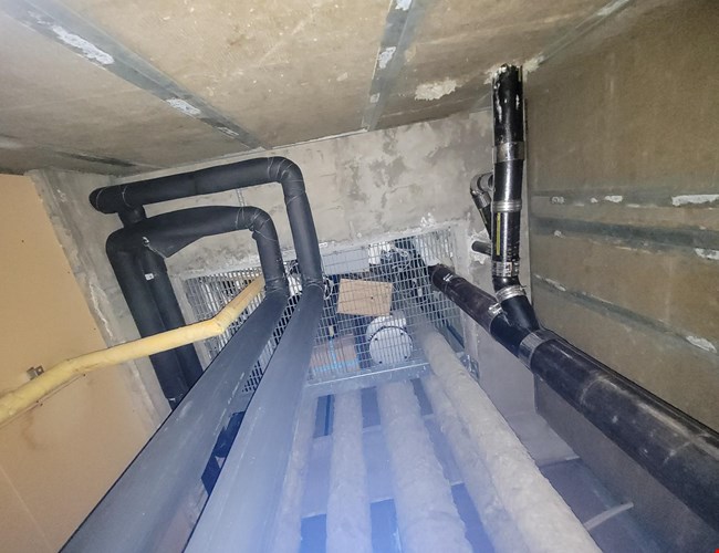 Polygon - nattlig torkinsats på Sundsvalls Sjukhus