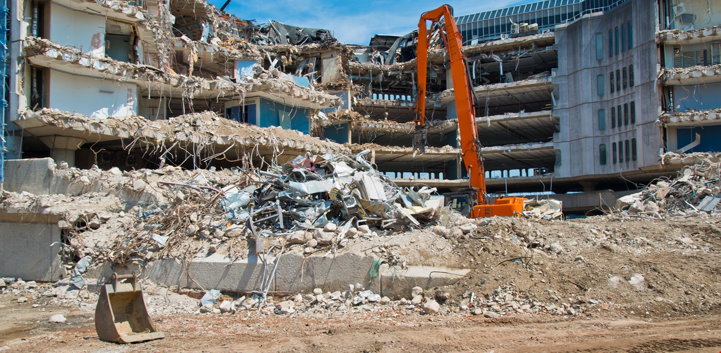 Dags att avveckla byggnaden