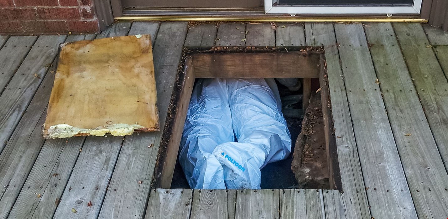 Fuktkontroll av Krypgrund