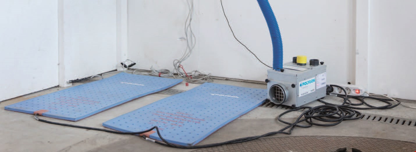 Minska skadetiden med 40% med energieffektiva avfuktare