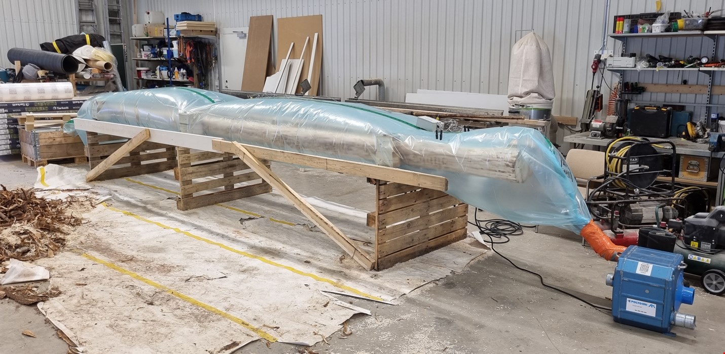 Torkexpertis för dekoration kräves 