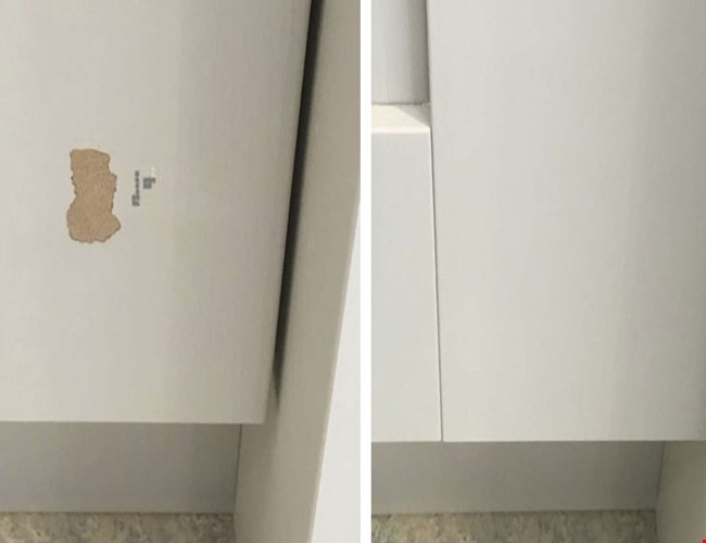 Reparerad kökslucka PSR