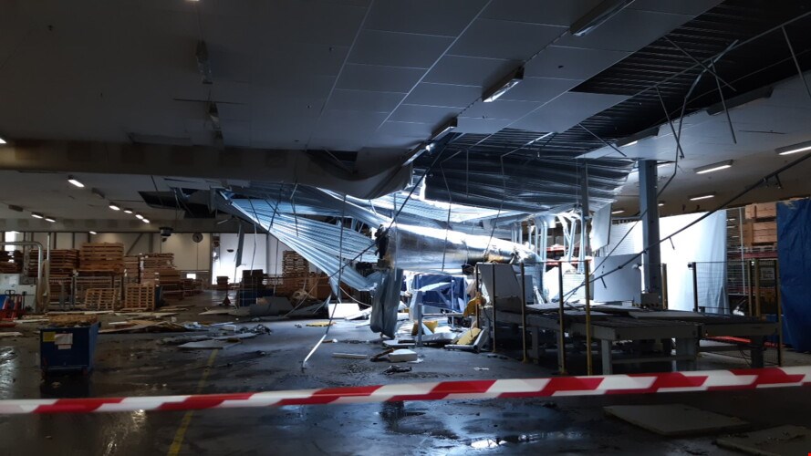 Snabbt agerande vid skyfall räddar produktion