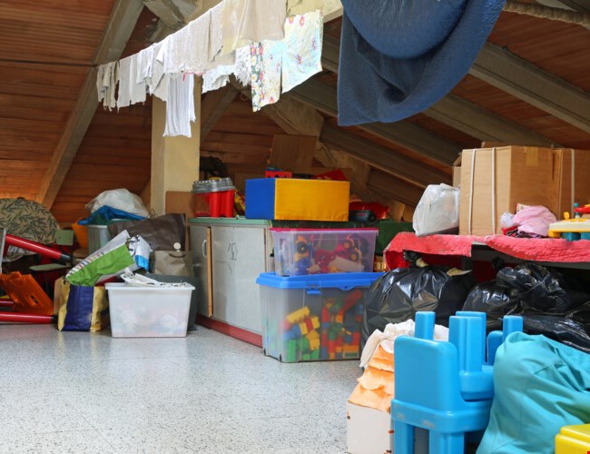 Polygon genomför statusbesiktningar i vindsutrymmen.