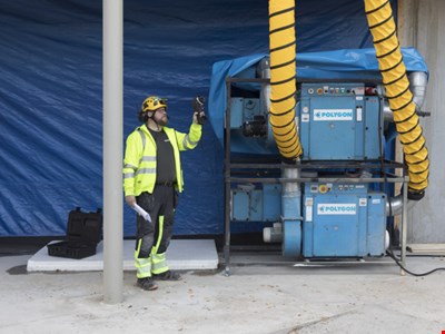 Temporärt bygg- och industriklimat
